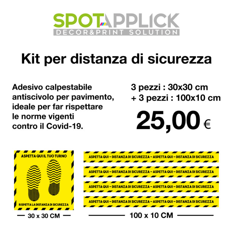 Kit Distanza di sicurezza