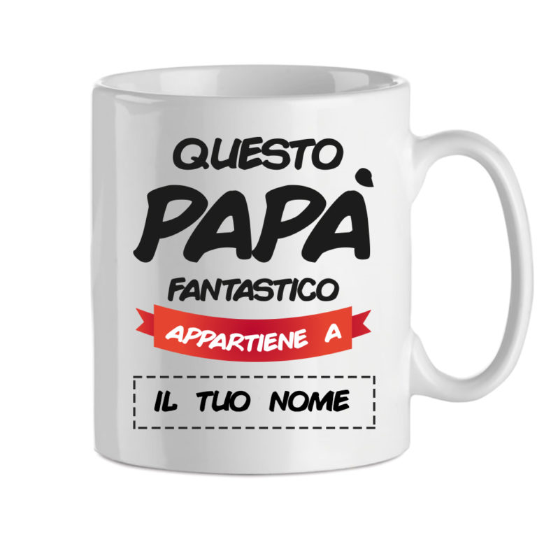 Tazza Festa del Papà Personalizzata