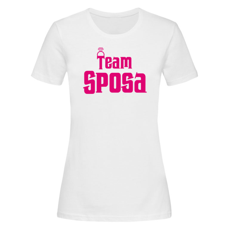 T shirt Team Sposa